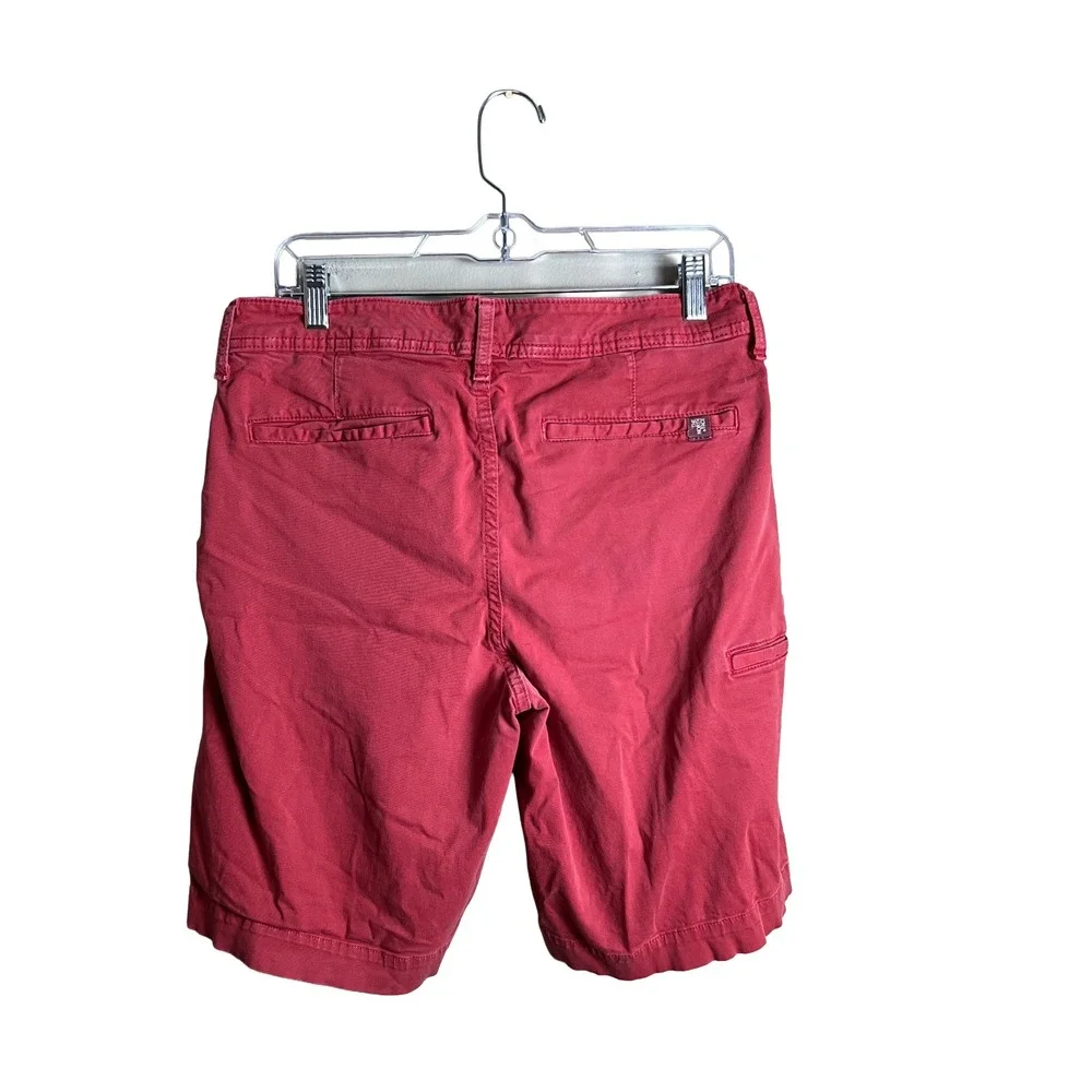 The North Face Chino Shorts Men's 32 Red Gorpcore Hiking Outdoor